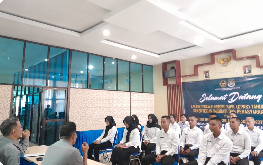 Imigrasi Kotabumi Berikan Arahan kepada CPNS Tahun 2025