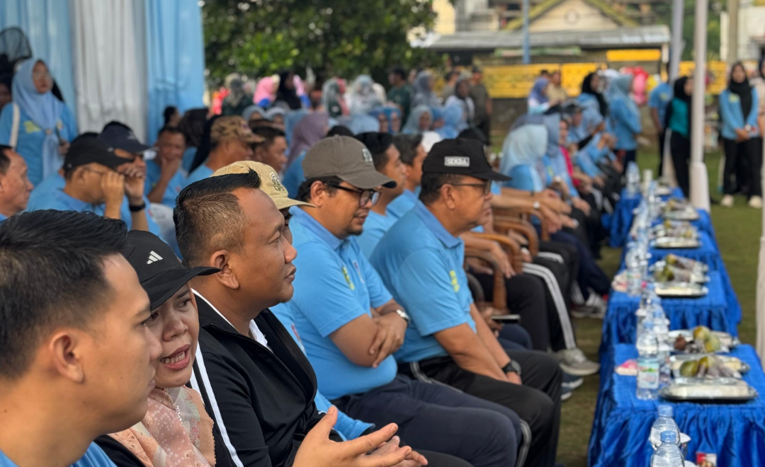 Imigrasi Kotabumi Ikuti Jalan Sehat dan Donor Darah Meriahkan HUT Kabupaten Lampung Utara ke-79