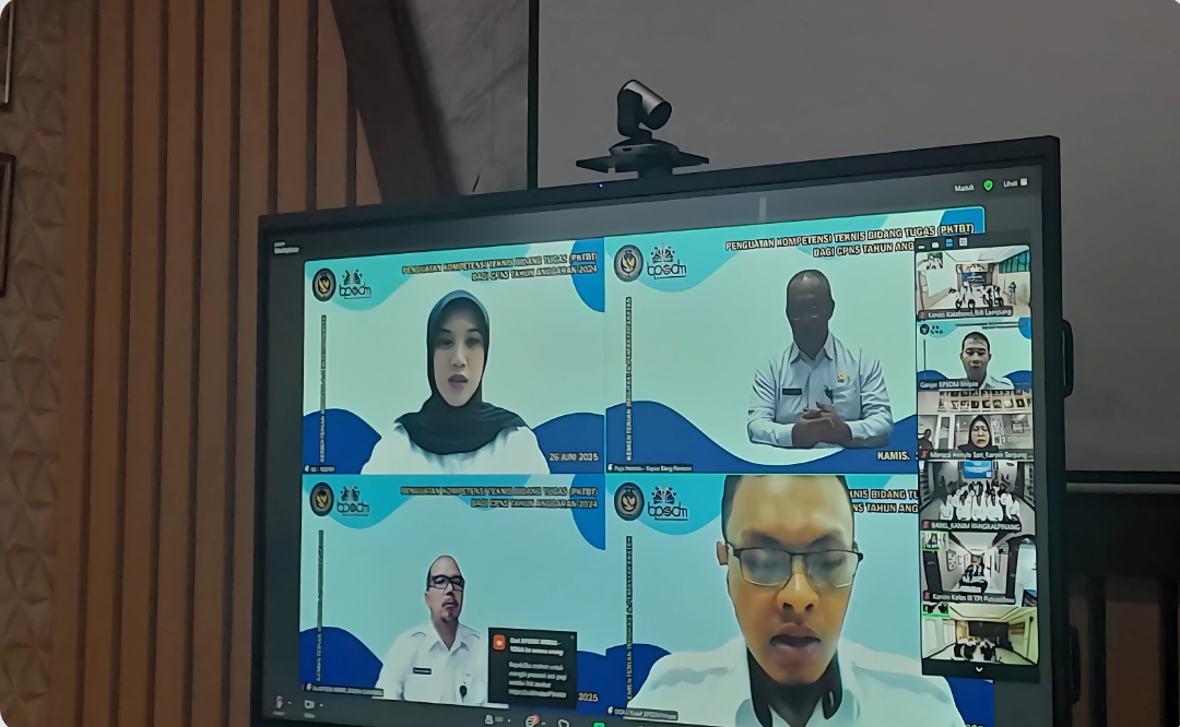 Tentu, ini draf artikel berita untuk website Anda berdasarkan gambar kedua. Wujudkan Pelayanan Humanis, CPNS Imigrasi Kotabumi Ikuti Penguatan Kapasitas HAM Virtual