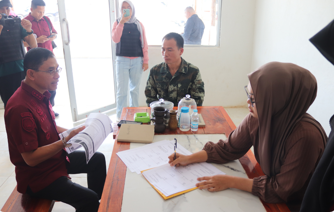 Operasi Wirawasapada: Imigrasi Kotabumi dan Kanwil Lampung Tindak Lanjuti Pengawasan WNA di Tulang Bawang Barat