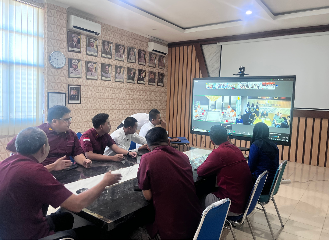 Kantor Imigrasi Kotabumi Ikuti Rapat Koordinasi Operasi "Wirawasapada" Tingkat Nasional