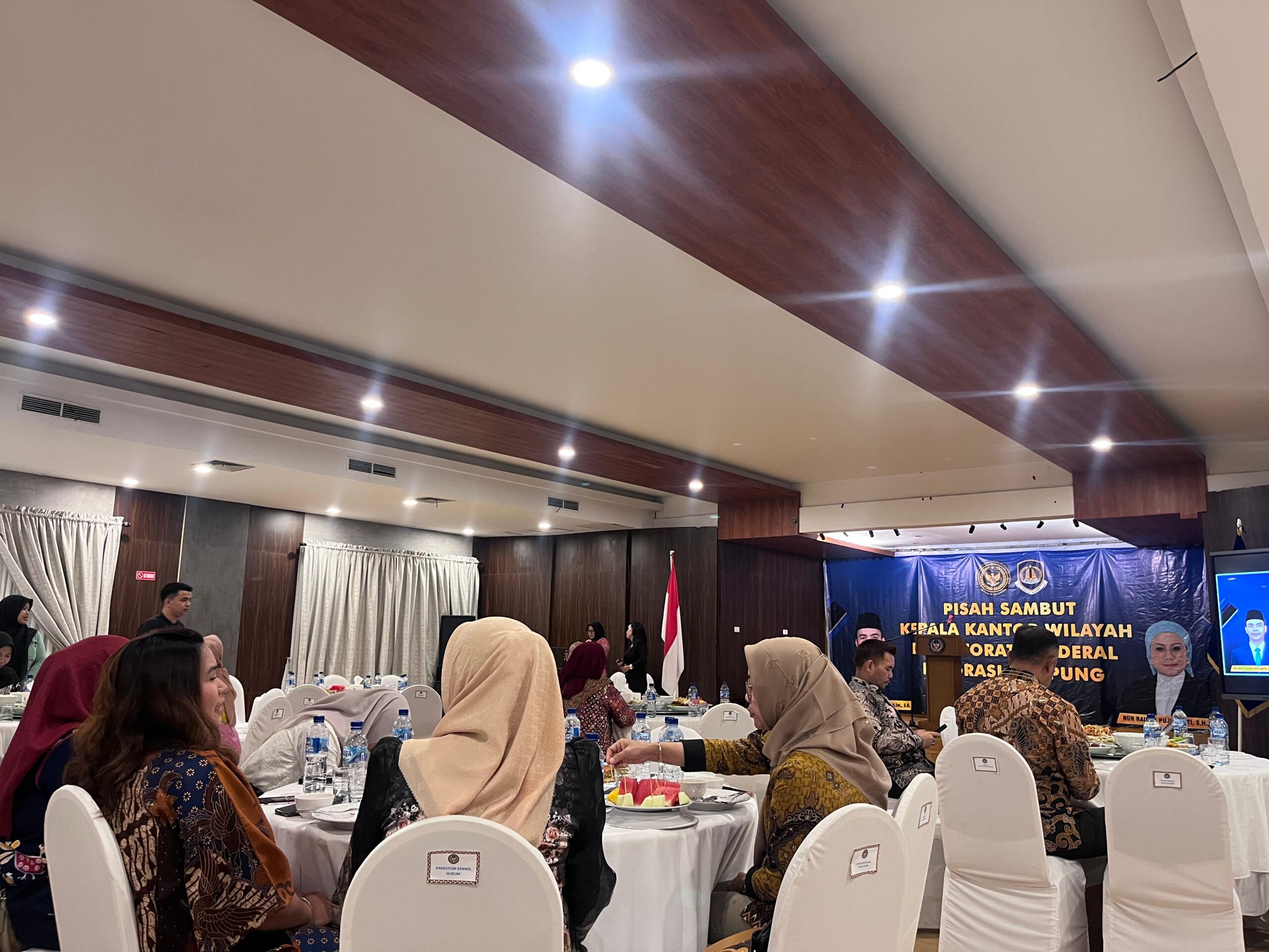 Dari Pengabdian Menuju Amanah Baru: Imigrasi Kotabumi Hadiri Pisah Sambut Kakanwil Ditjenim Lampung