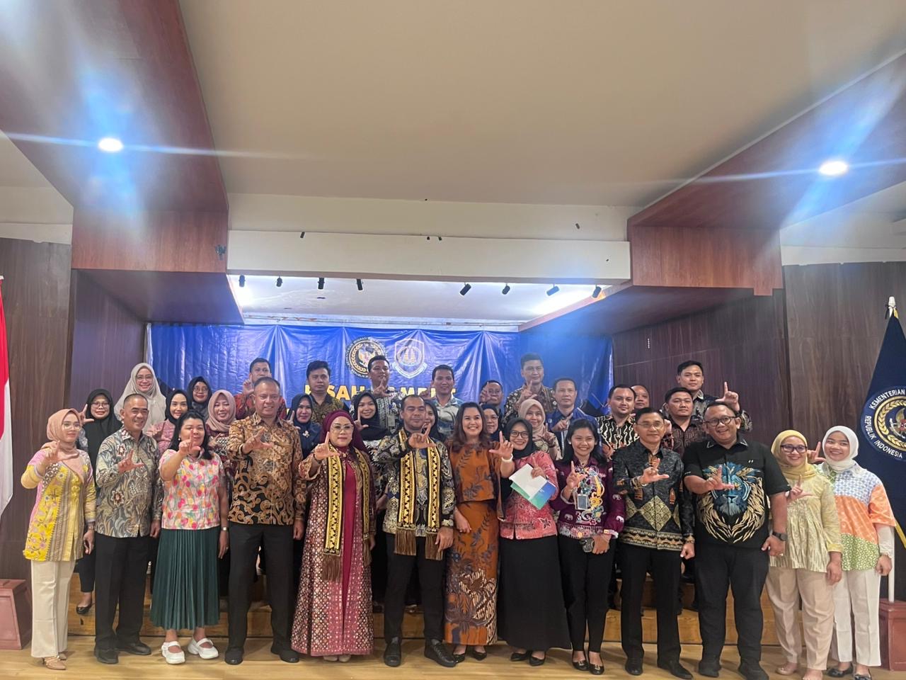 Dari Pengabdian Menuju Amanah Baru: Imigrasi Kotabumi Hadiri Pisah Sambut Kakanwil Ditjenim Lampung