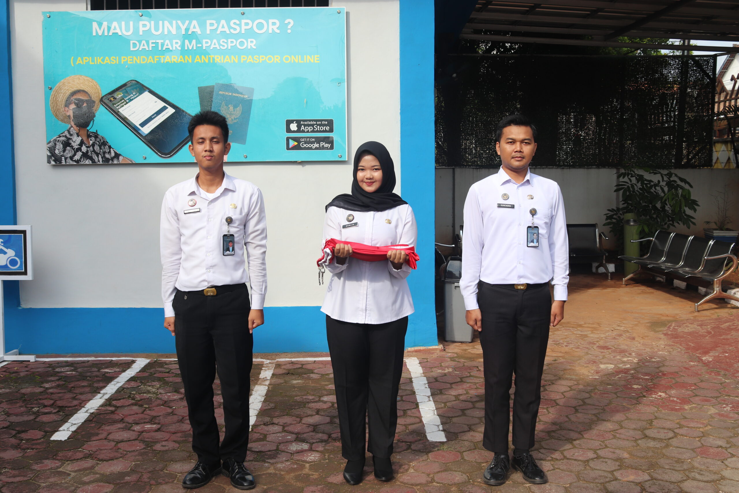 Upacara Hari Kesaktian Pancasila dan Penyerahan SK Kenaikan Pangkat di Kantor Imigrasi Kotabumi