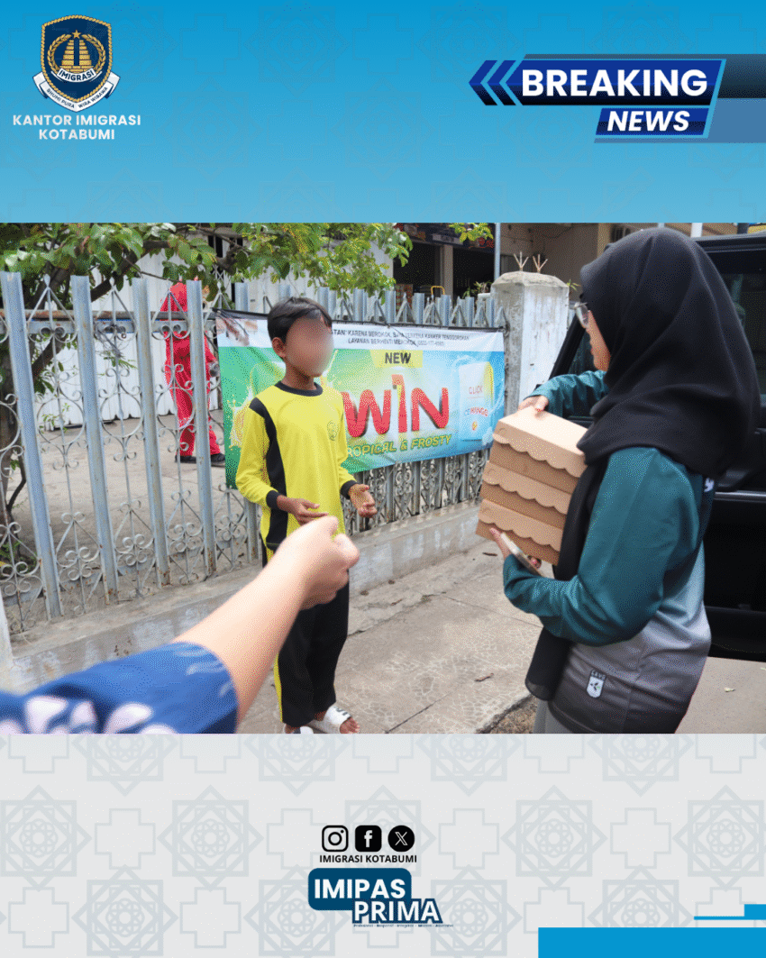 Imigrasi Kotabumi Gelar Kegiatan Jumat Berkah sebagai Wujud Kepedulian dan Kebersamaan