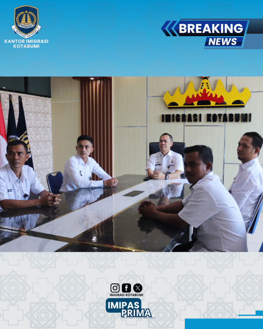 Kantor Imigrasi Kotabumi Ikuti Monitoring Survei Penilaian Integritas (SPI) Tahun 2025