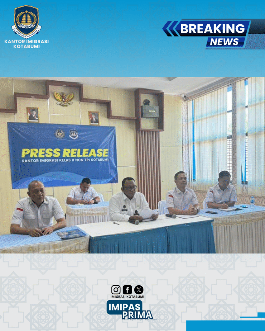 Imigrasi Kotabumi Ikuti Rapat Mingguan Kepala UPT Bersama Kakanwil Kemenkumham Lampung