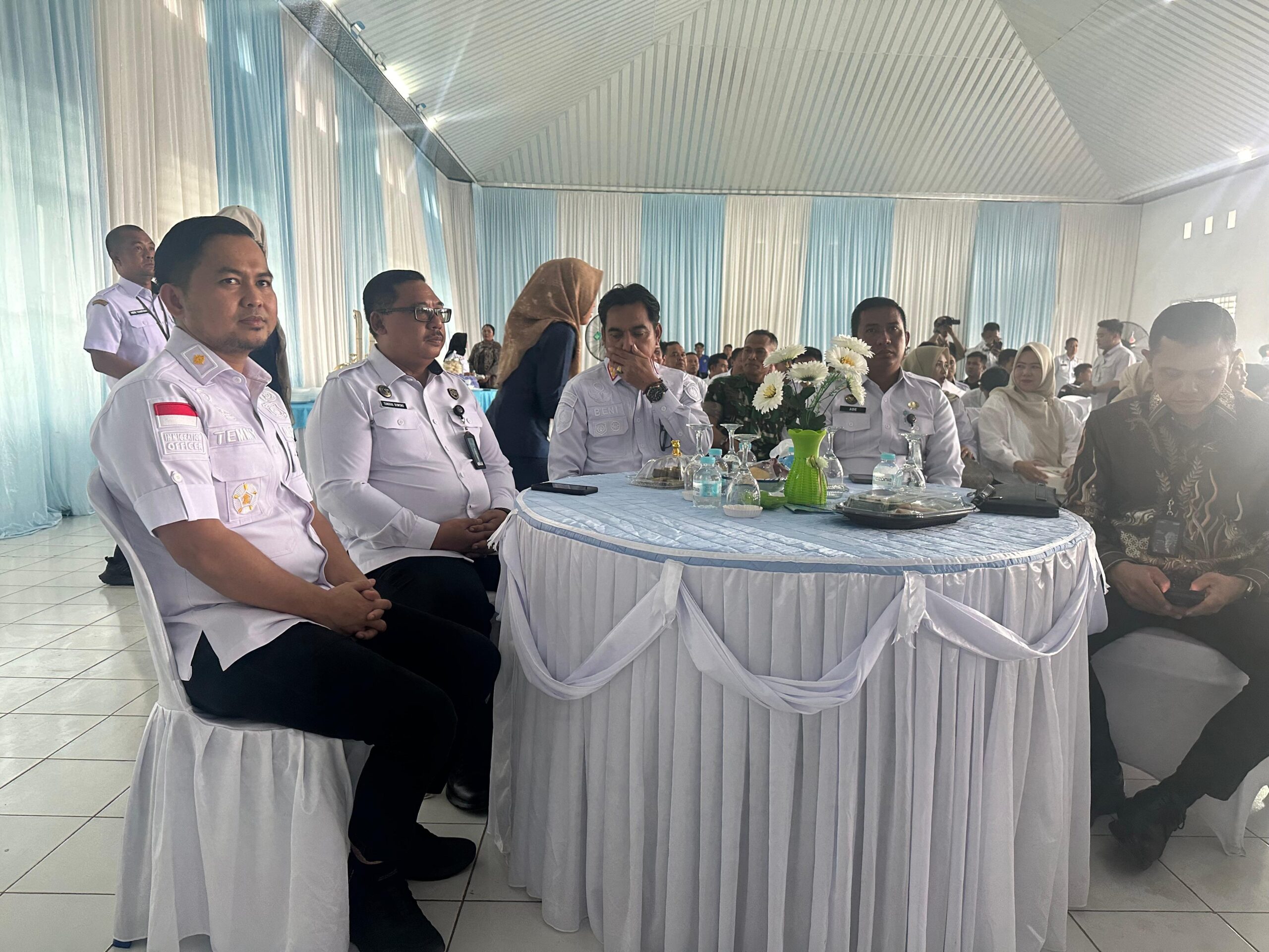 Sinergi Terjalin: Imigrasi Kotabumi Hadiri Pisah Sambut dan Sertijab Kalapas Kelas IIA Kotabumi