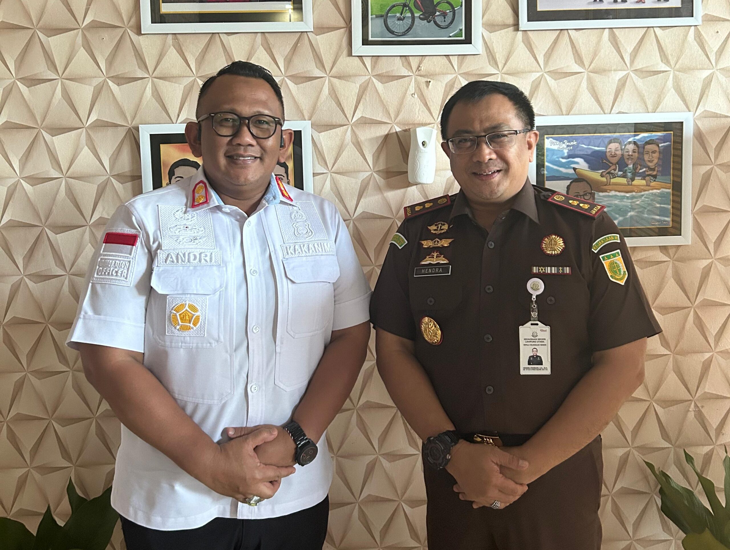Imigrasi Kotabumi dan Kejaksaan Negeri Lampung Utara Perkuat Sinergi Antar Instansi