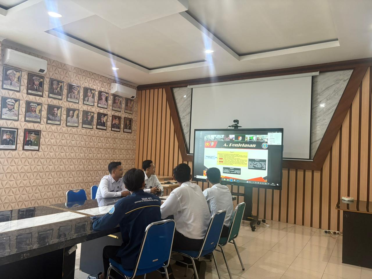 Imigrasi Kotabumi Ikuti Secara Daring Rapat Koordinasi Pengamanan Kantor dan Instalasi Vital 2025