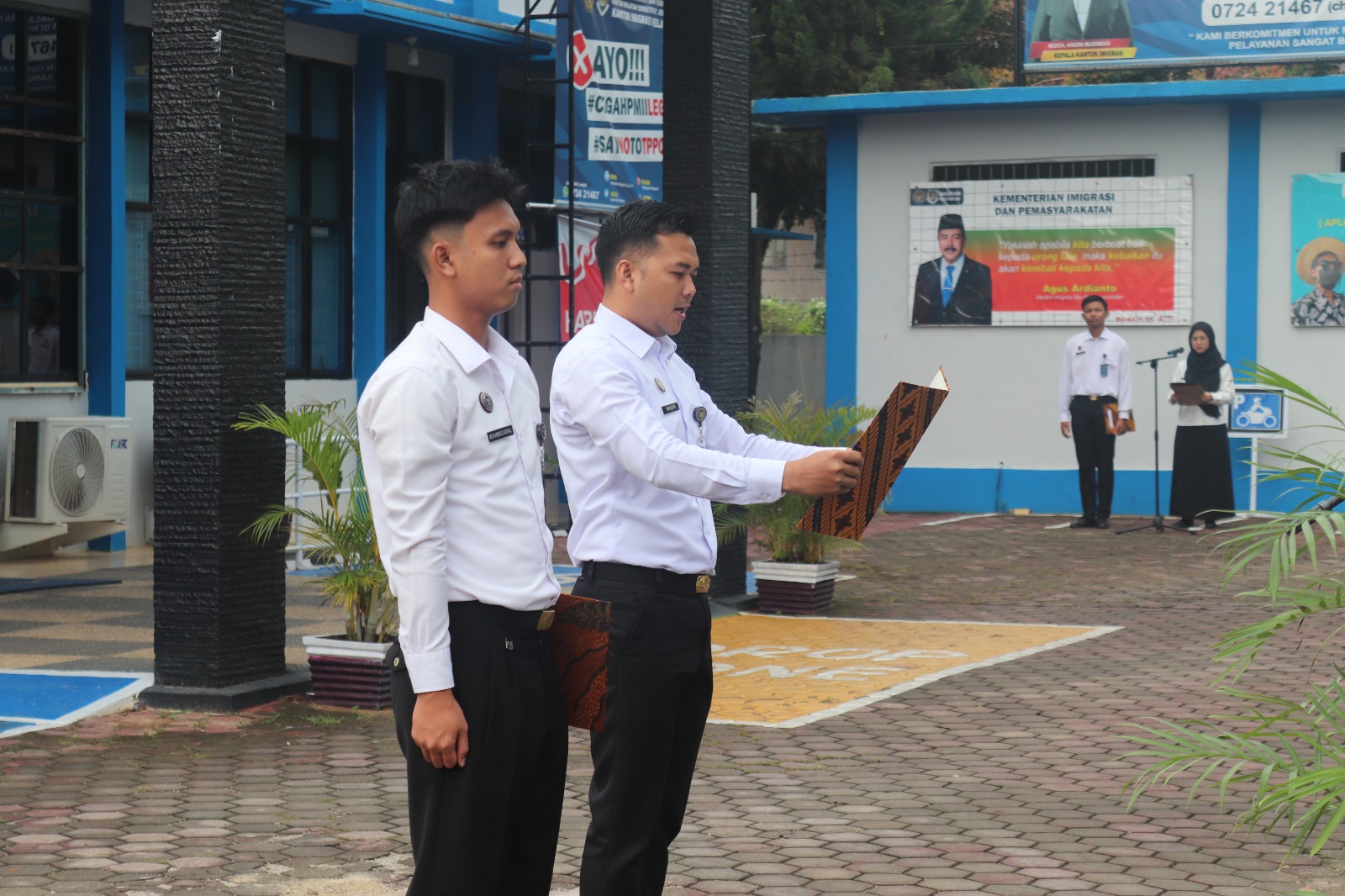 Upacara Peringatan Hari Sumpah Pemuda ke-97 Di Imigrasi Kotabumi