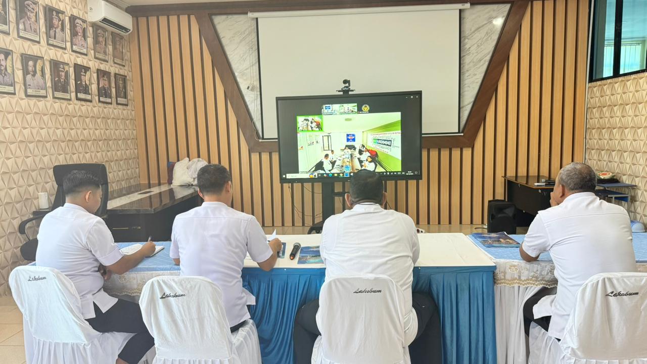 Imigrasi Kotabumi Ikuti Rapat Mingguan Kepala UPT Bersama Kakanwil Kemenkumham Lampung