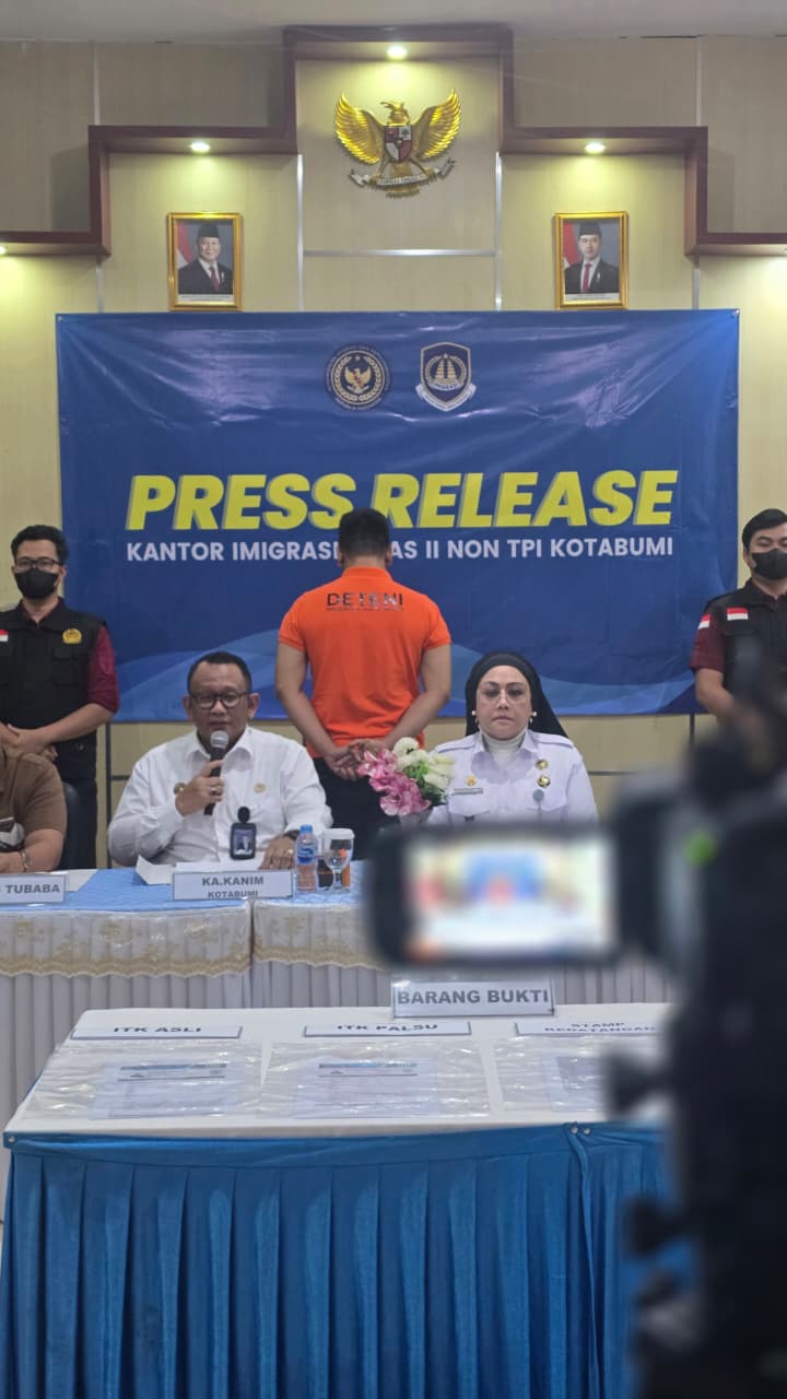 Tegas Berlaku: Imigrasi Kotabumi Tindak WNA Malaysia karena Melebihi Batas Izin Tinggal (Overstay)