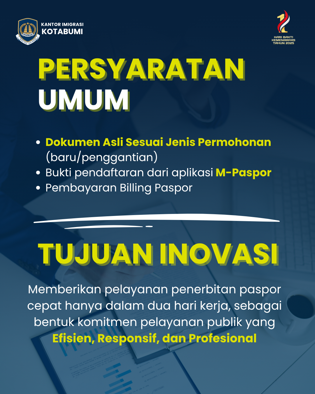 IKO PADUKA: Paspor Selesai dalam Dua Hari Kerja, Wujud Komitmen Pelayanan Prima