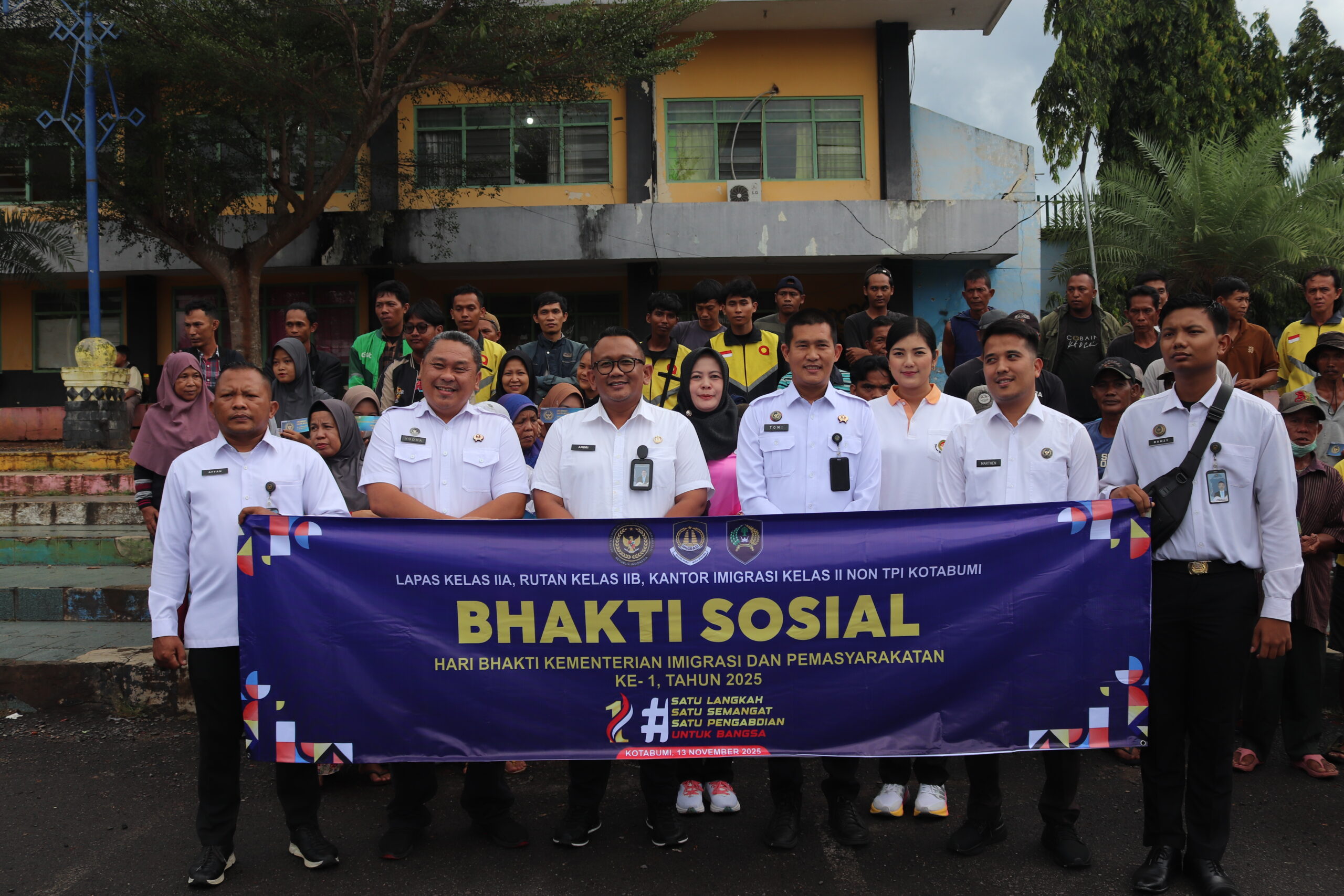 🤝 Empat Unit Pelaksana Teknis Kemenimipas Kotabumi Gelar Bakti Sosial di Lampung Utara