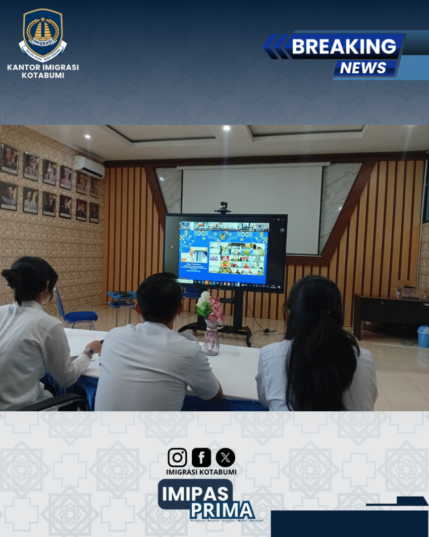 🌐 Kanim Kotabumi Ikuti Rapat Koordinasi Fasilitatif Kemenimipas: Wujudkan Tata Kelola Efektif
