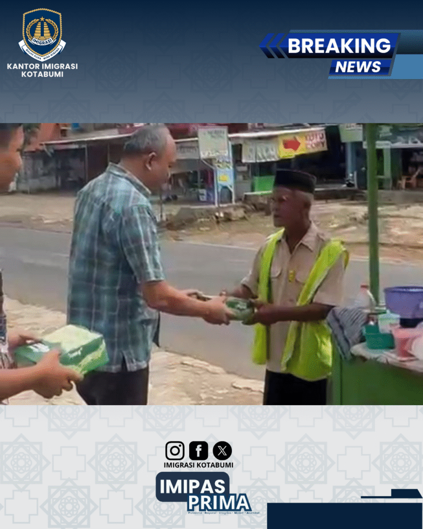 Jumat Berkah Imigrasi Kotabumi: Menebar Manfaat dan Mempererat Kepedulian Sosial
