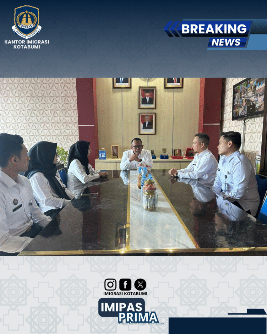 Kepala Kantor Imigrasi Kotabumi Pimpin Briefing Bersama Seksi Tikim