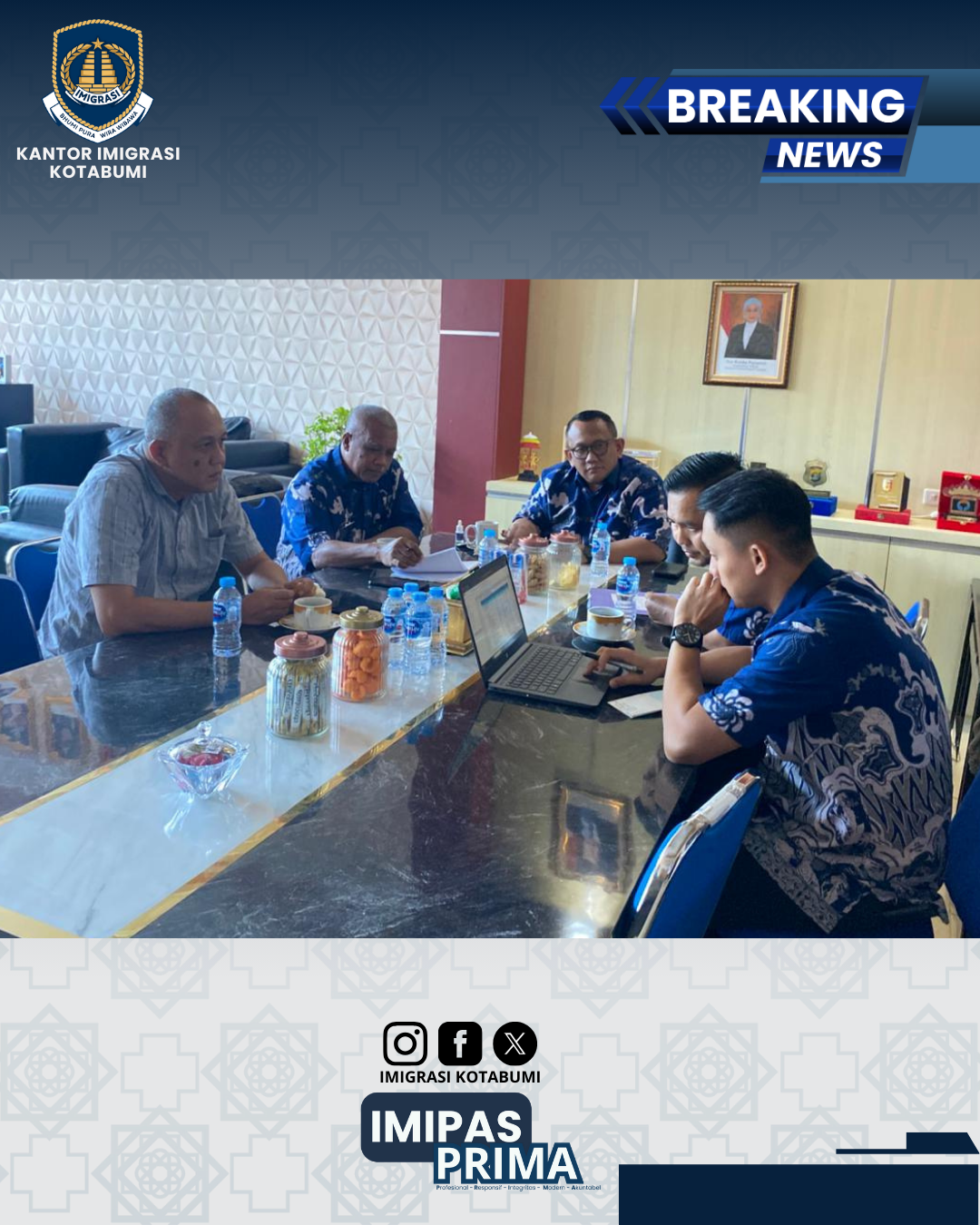 Coffee Morning: Koordinasi Rencana Study Tiru Bersama Pejabat Struktural