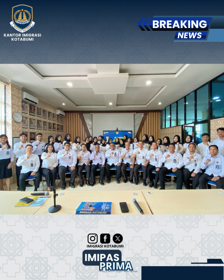 Pembukaan Program Magang: Imigrasi Kotabumi Siap Membimbing Peserta Menuju Pengalaman Kerja Profesional
