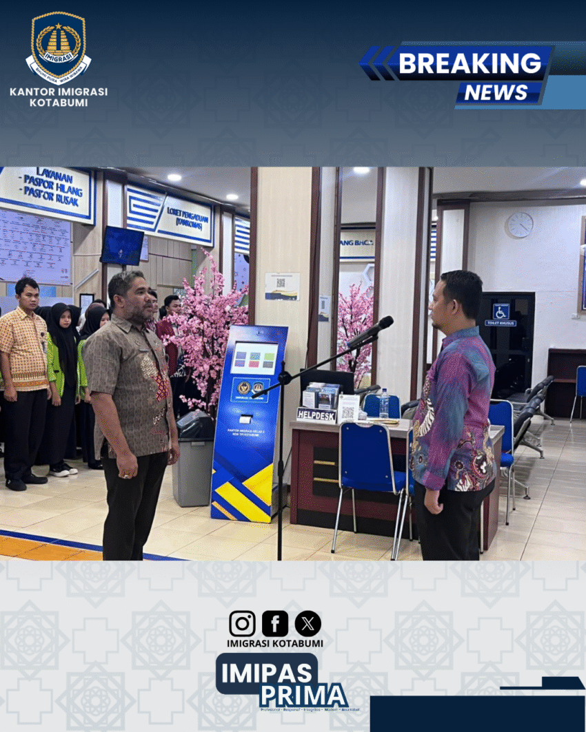 Apel Sore Kantor Imigrasi Kotabumi: Kaur Kepegawaian Sampaikan Informasi Tunjangan Kinerja