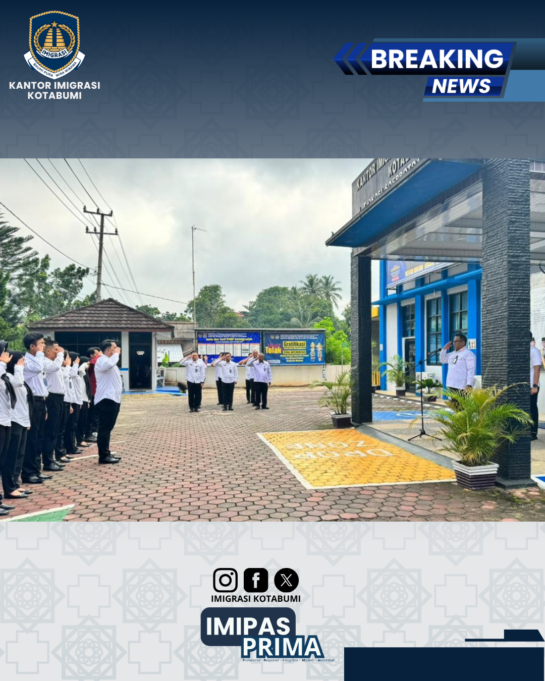 Kepala Kantor Imbau Pegawai Jaga Kebersihan, Disiplin, dan Optimalkan Penyerapan ABT