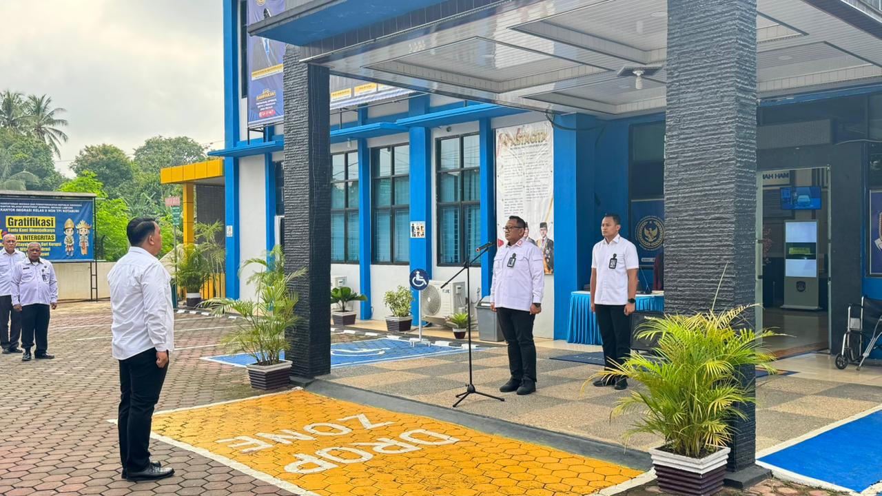 Kepala Kantor Imbau Pegawai Jaga Kebersihan, Disiplin, dan Optimalkan Penyerapan ABT