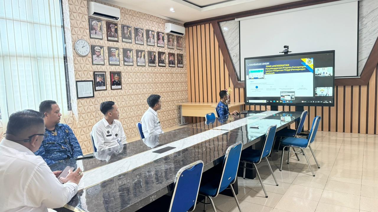 Imigrasi Kotabumi Ikuti Sosialisasi Program Magang Nasional di Lingkungan Kemenimipas