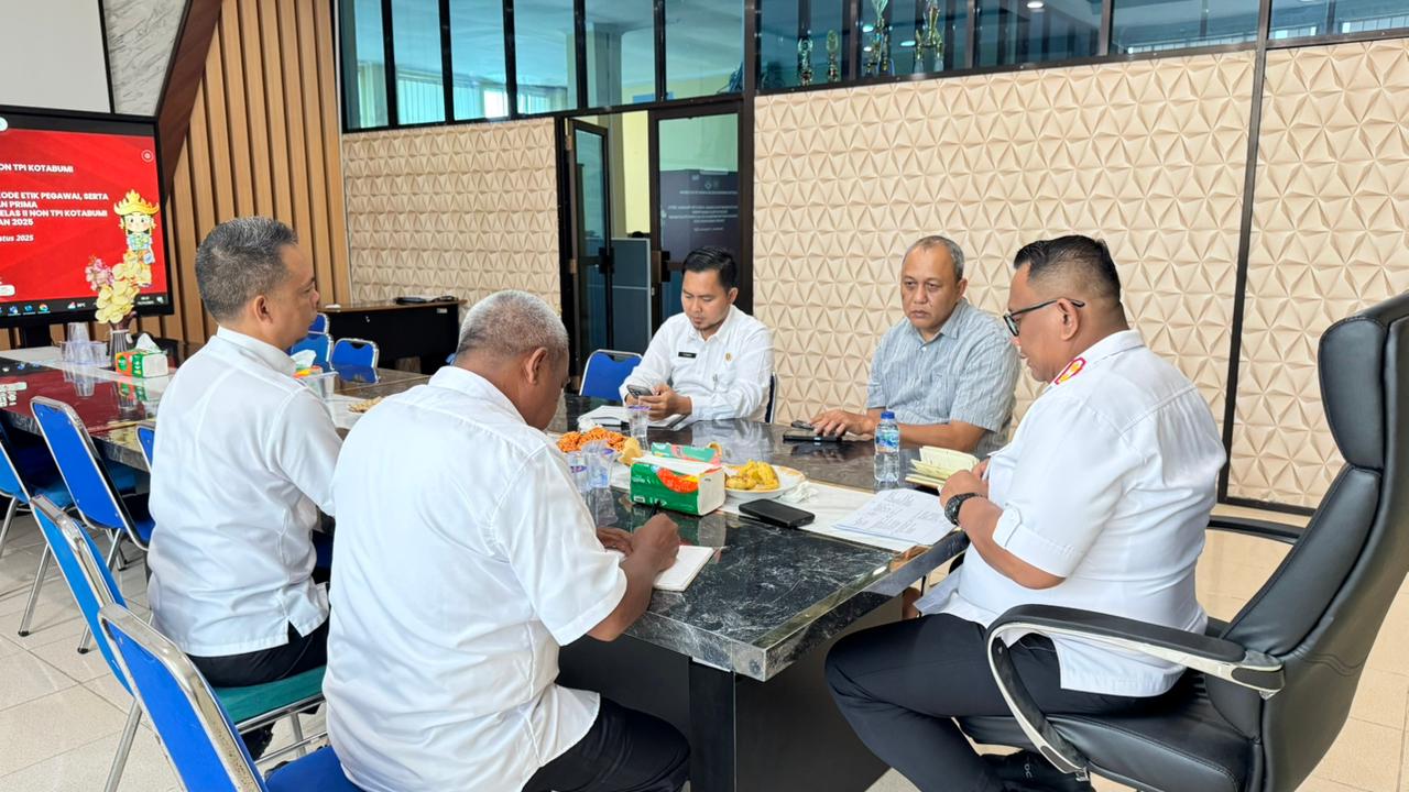 Koordinasi dan Persiapan Hari Bhakti Kemenimipas di Imigrasi Kotabumi