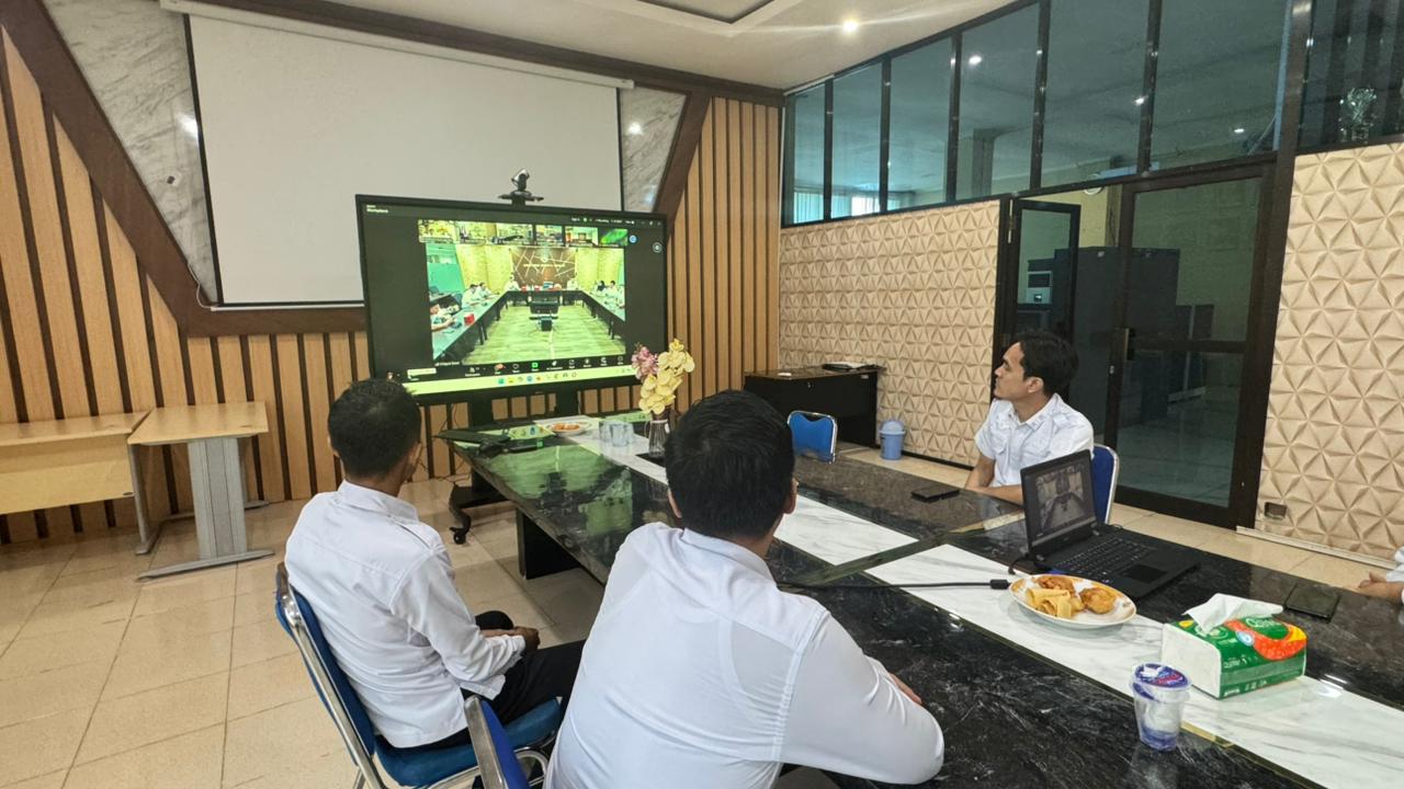 Kantor Imigrasi Kotabumi Ikuti Sosialisasi Rencana Pembentukan Induk Koperasi Imigrasi (INKOPIM)