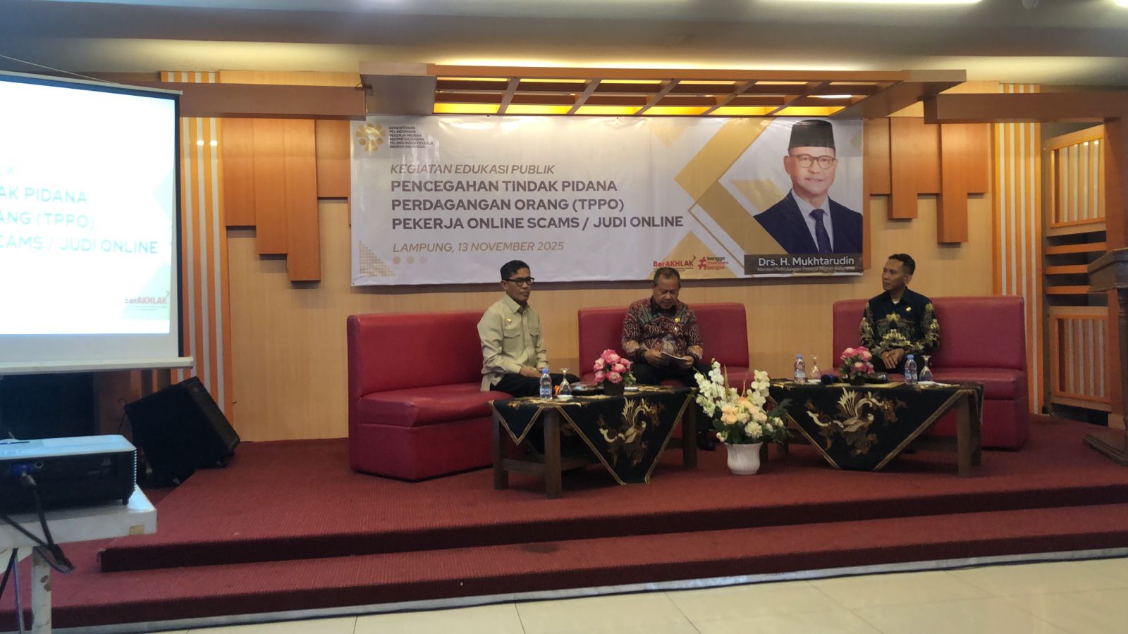 📰 Kanim Kotabumi Hadiri Edukasi Publik Pencegahan TPPO dan Pekerja Online Scams di Bandar Lampung
