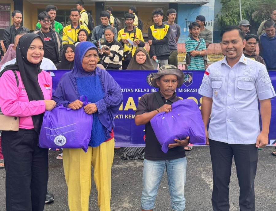 🤝 Empat Unit Pelaksana Teknis Kemenimipas Kotabumi Gelar Bakti Sosial di Lampung Utara