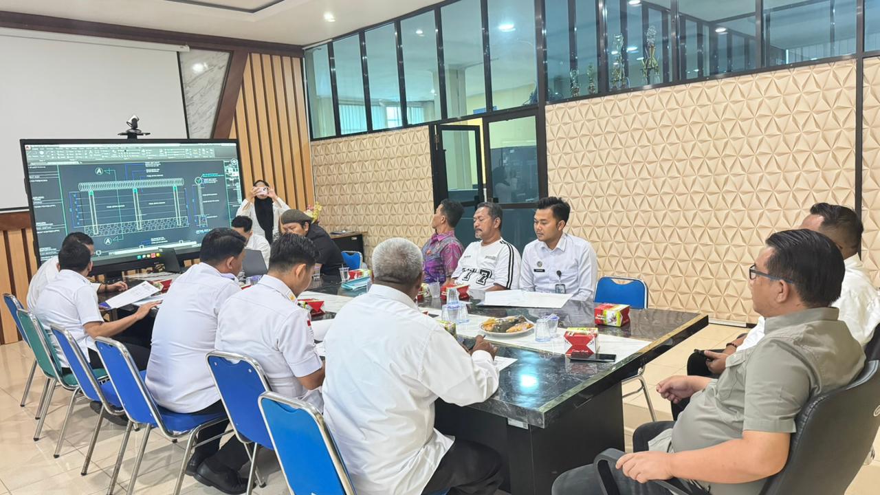Imigrasi Kotabumi Gelar Rapat Koordinasi Pembangunan Pagar Pengamanan Aset
