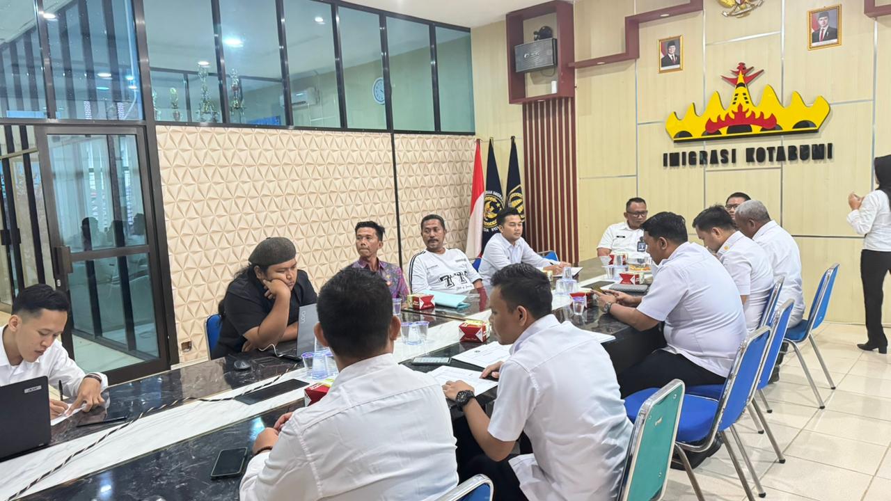 Imigrasi Kotabumi Gelar Rapat Koordinasi Pembangunan Pagar Pengamanan Aset