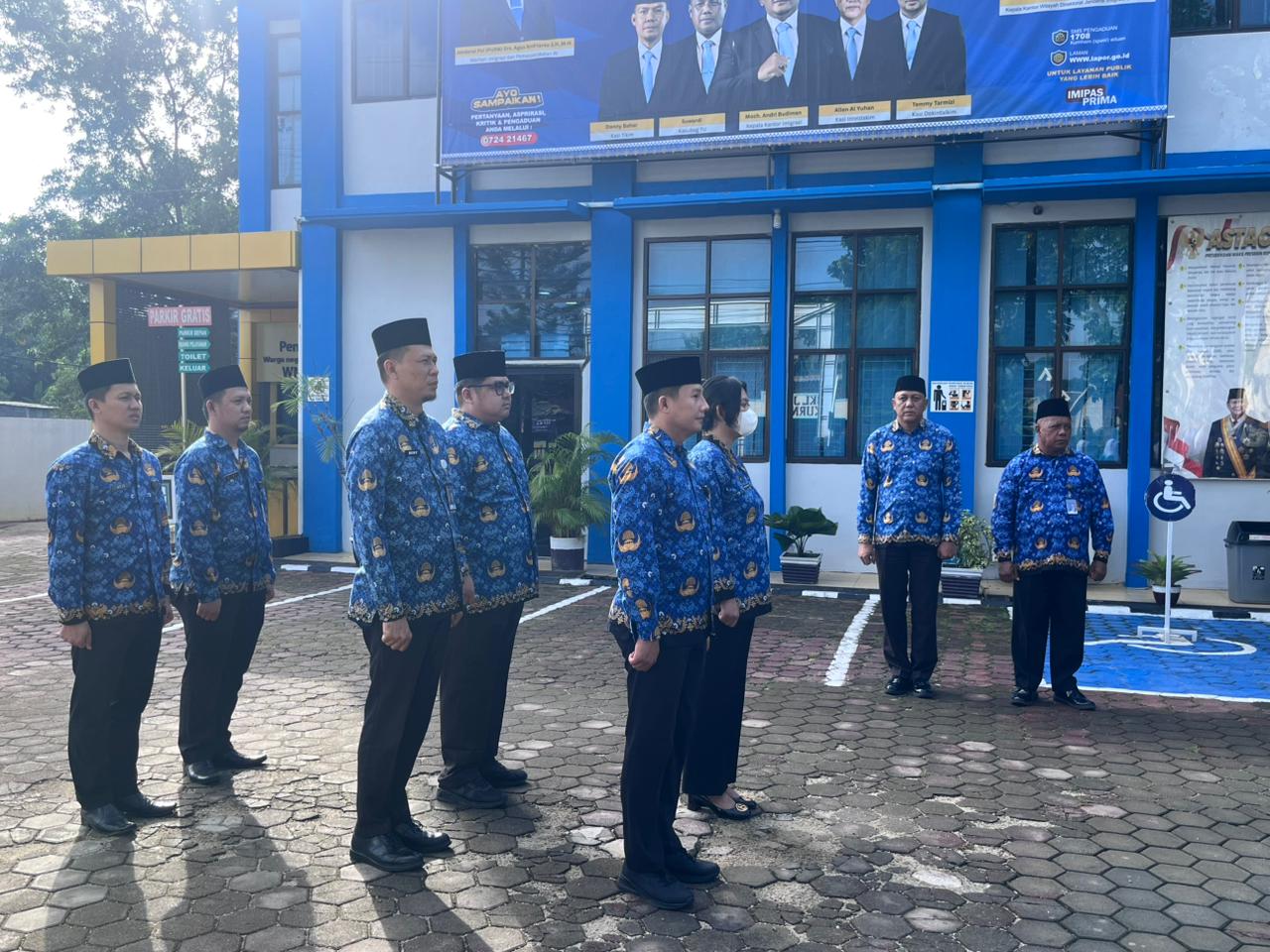 Apel Pagi Imigrasi Kotabumi: Penegasan Disiplin dan Persiapan Menjelang Kedatangan Ombudsman