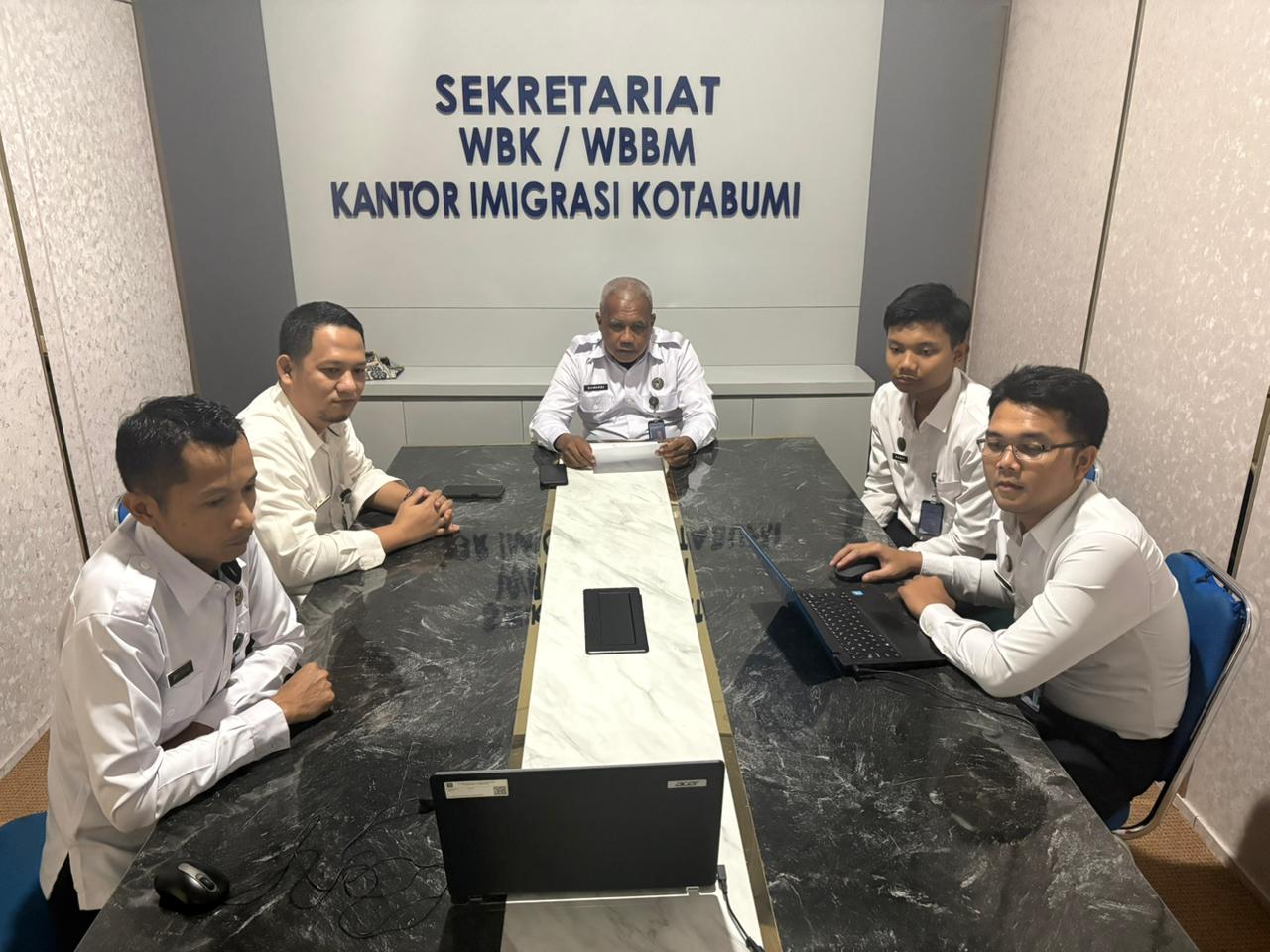 Imigrasi Kotabumi Ikuti Sosialisasi Penyusunan Renstra 2025–2029 Kanwil Imigrasi Lampung