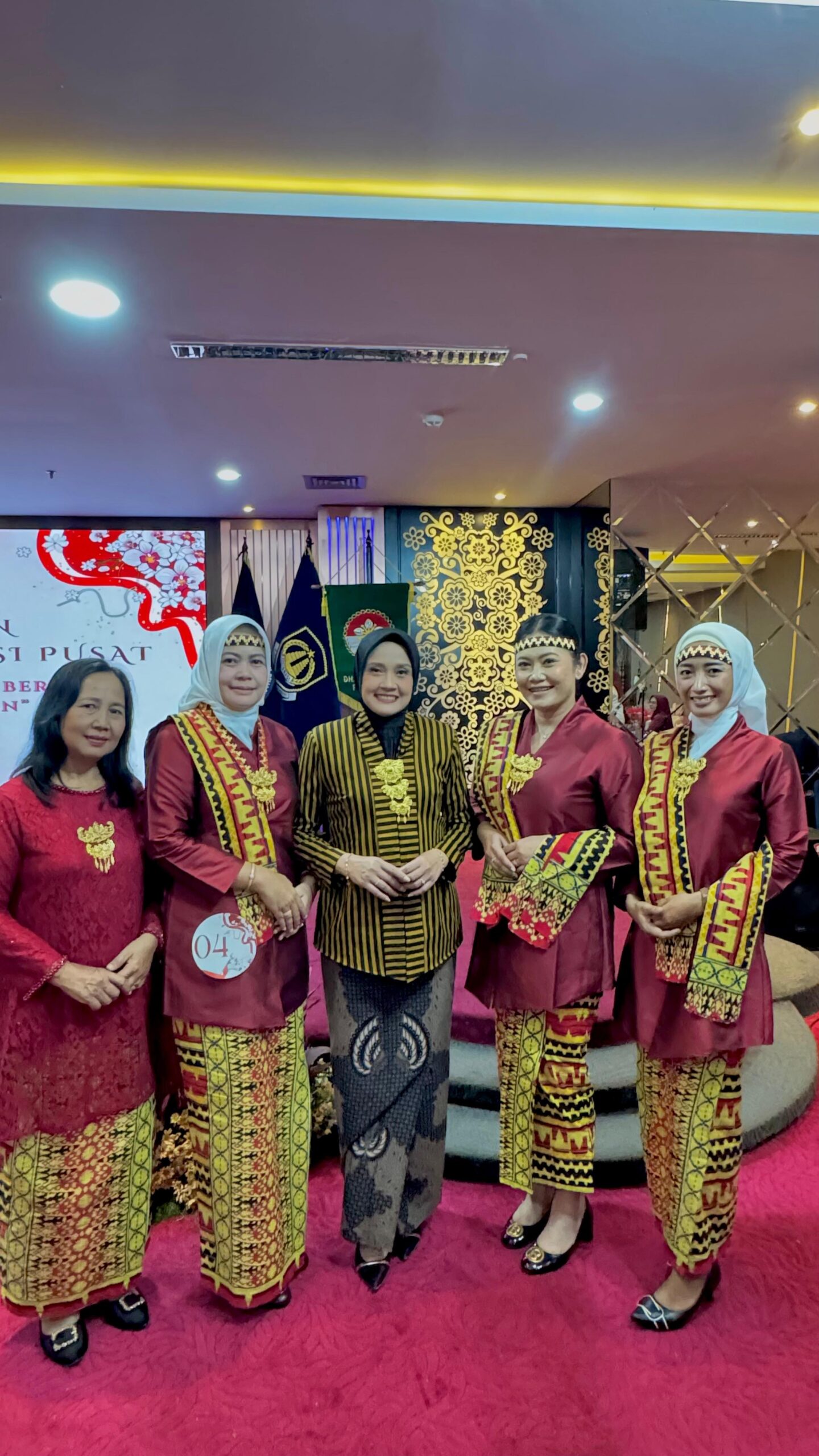 DWP Imigrasi Kotabumi Berpartisipasi dalam Pertemuan Rutin Dharma Wanita Persatuan Imigrasi Pusat