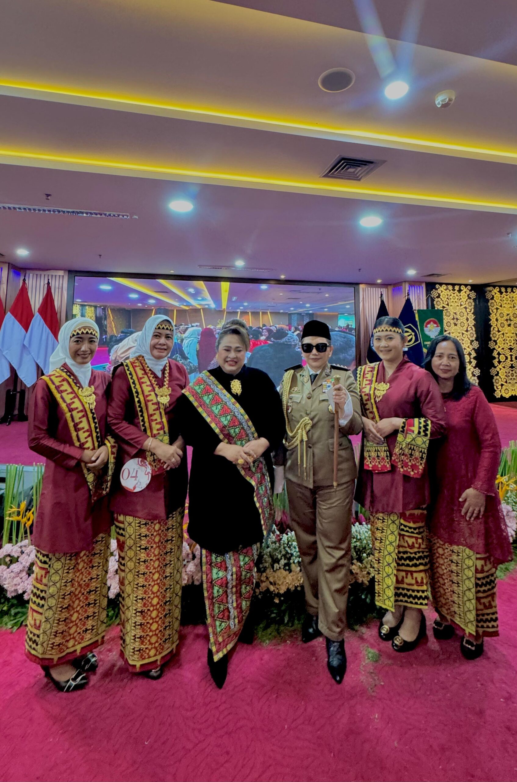 DWP Imigrasi Kotabumi Berpartisipasi dalam Pertemuan Rutin Dharma Wanita Persatuan Imigrasi Pusat