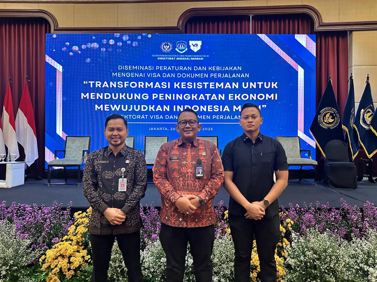 Imigrasi Kotabumi Hadiri Diseminasi Kebijakan Visa dan Dokumen Perjalanan 2025