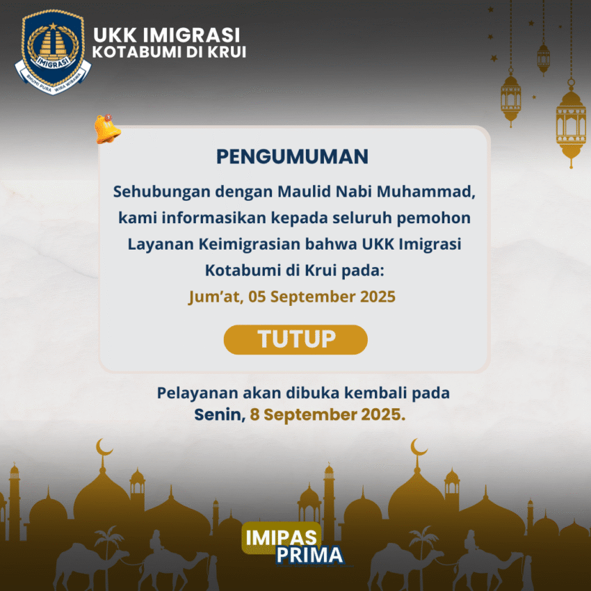 PENGUMUMAN !!!
