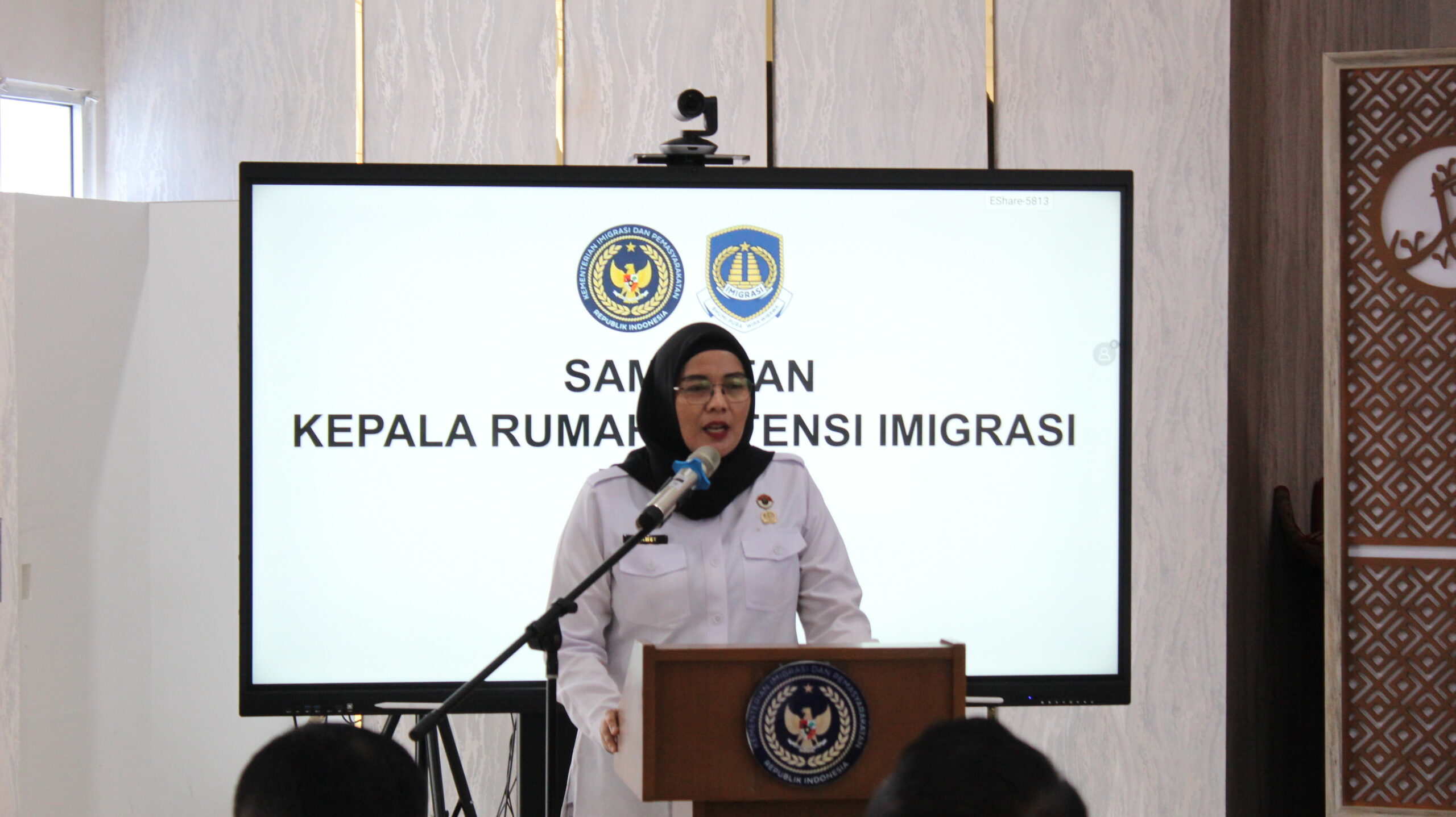 Imigrasi Kotabumi Ikuti Forum Komunikasi Penanganan Deteni dan Pengungsi (FORKOPDENSI)
