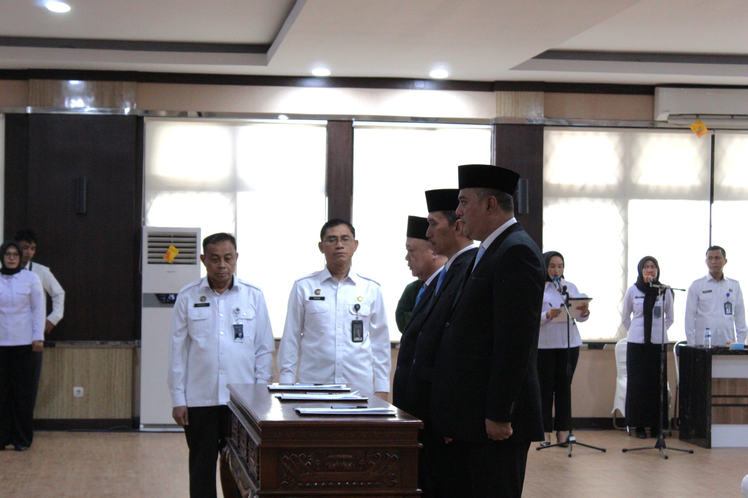 Pelantikan Kepala Kantor Imigrasi Kelas II Non TPI Kotabumi di Kanwil Ditjen Imigrasi Lampung