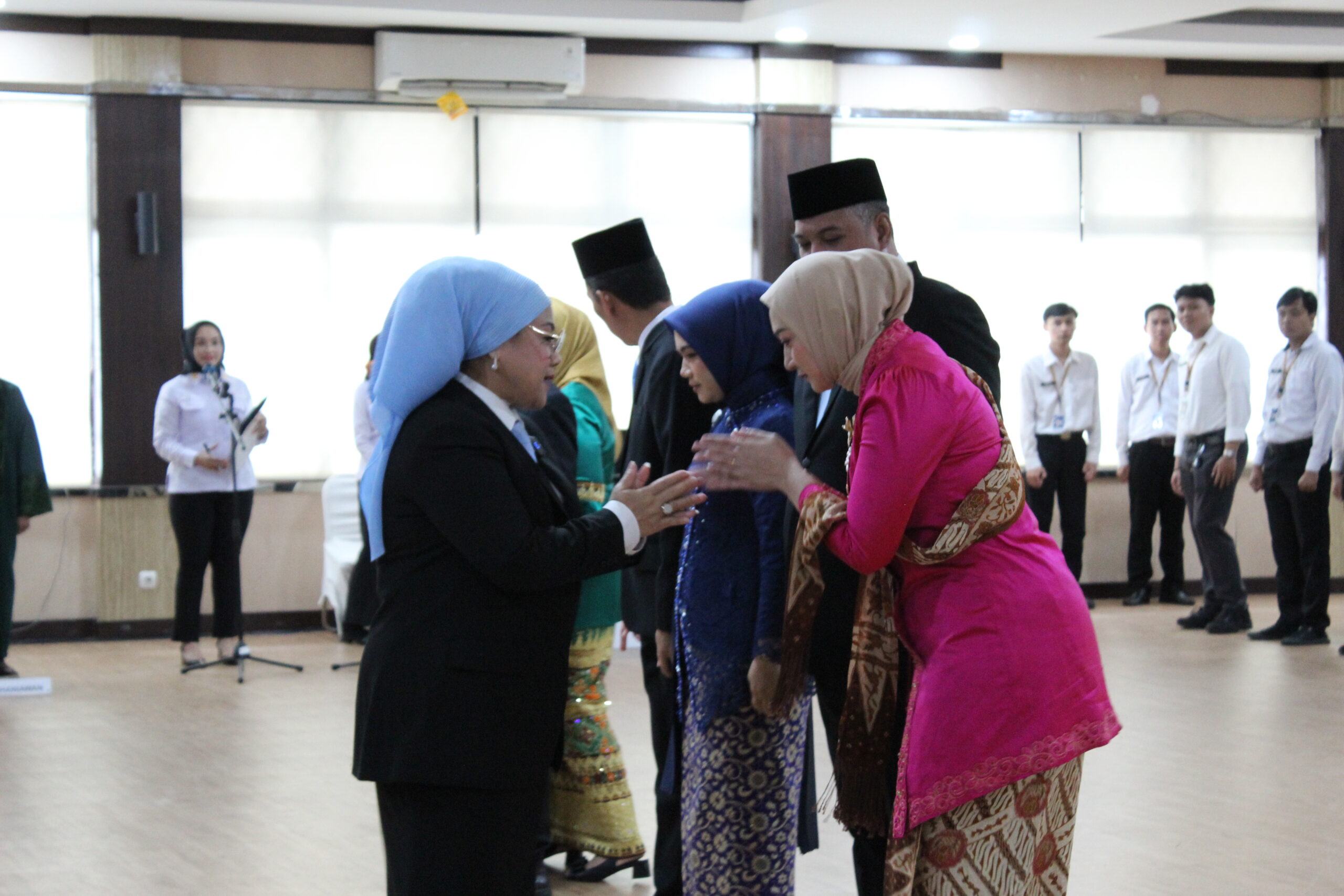 Pelantikan Kepala Kantor Imigrasi Kelas II Non TPI Kotabumi di Kanwil Ditjen Imigrasi Lampung