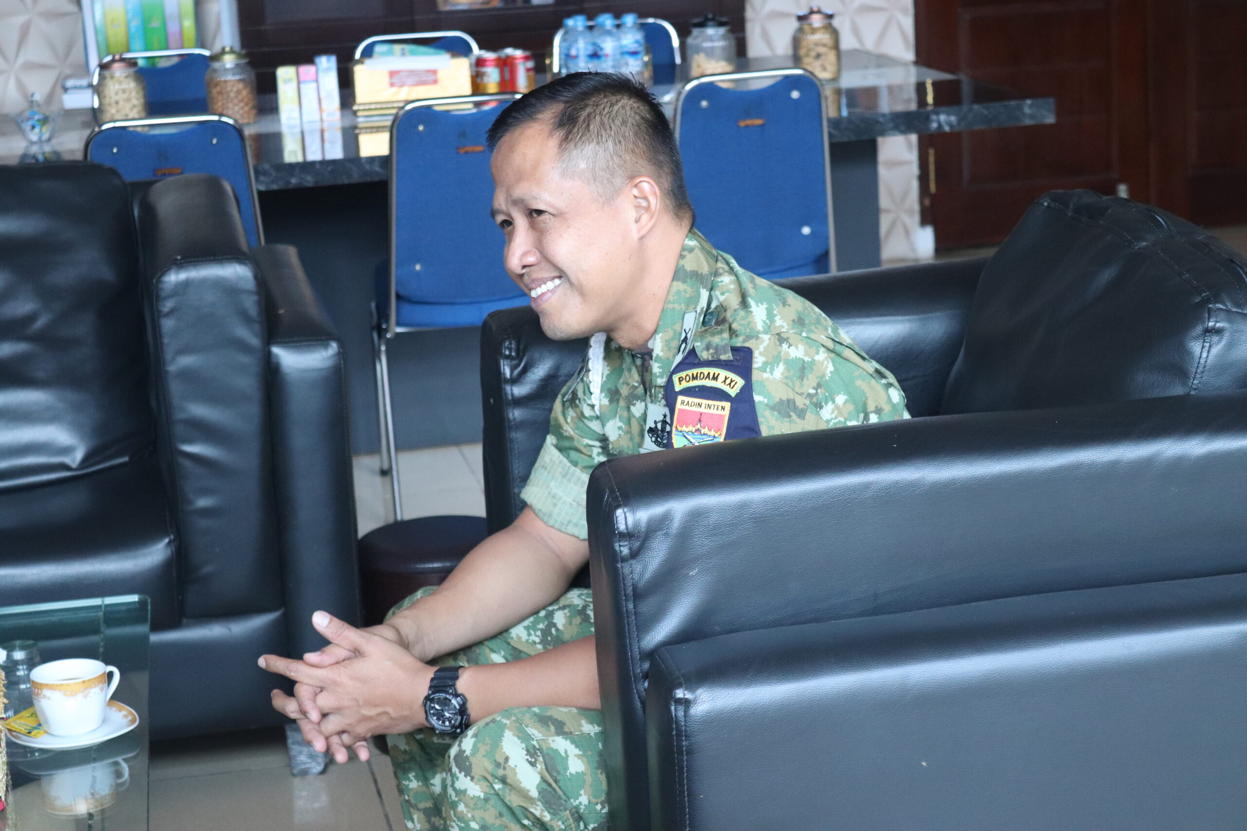 Kanim Kotabumi Terima Kunjungan Silaturahmi Dansubdenpom II/3-1 Lampung Utara
