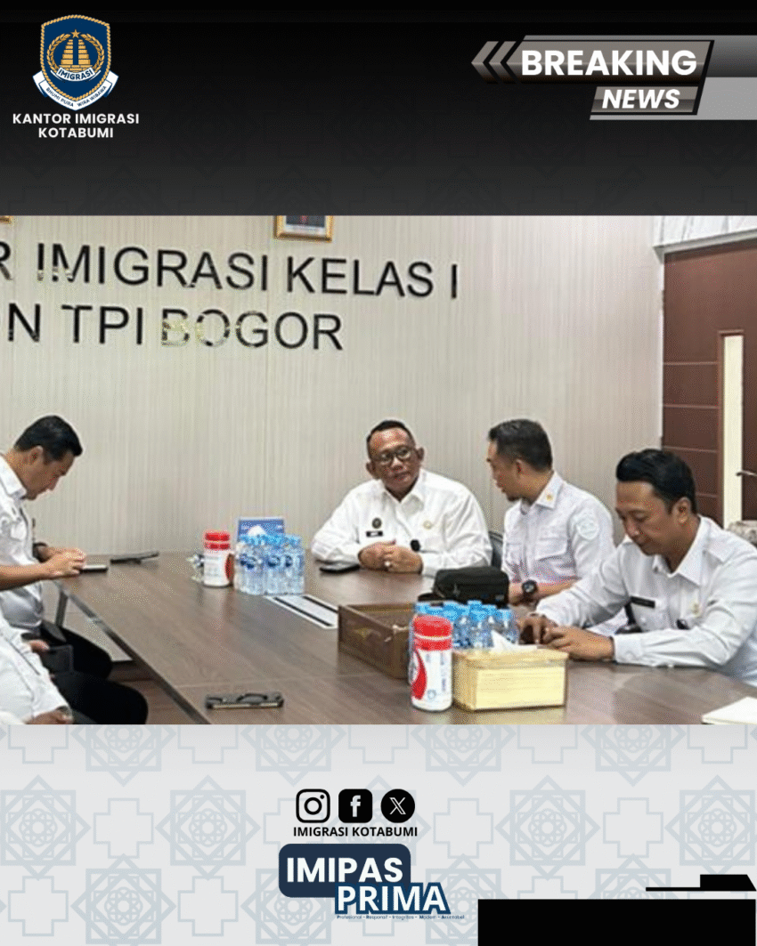 Imigrasi Kotabumi Ikuti Rapat Koordinasi Timpora Tingkat Pusat