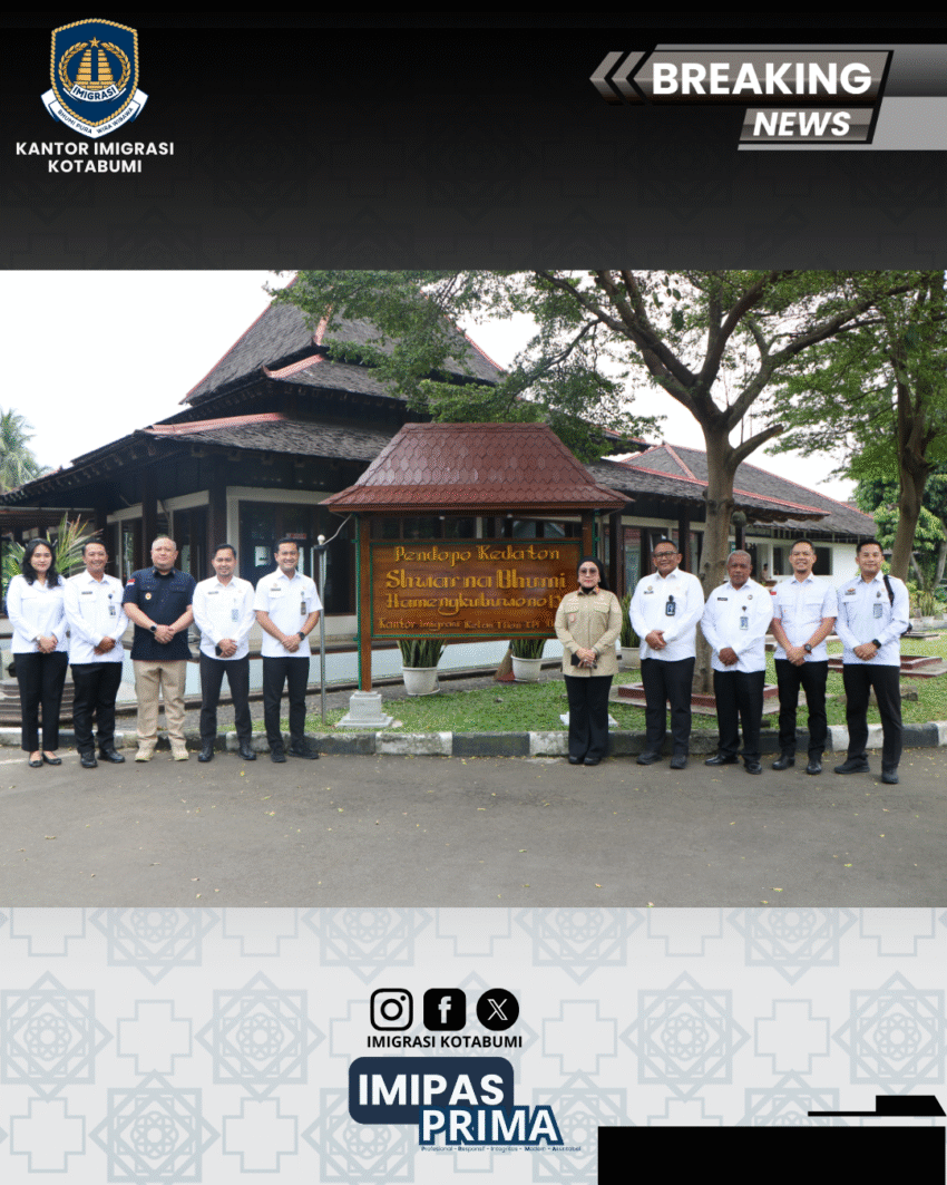 Imigrasi Kotabumi Laksanakan Studi Tiru Reformasi Birokrasi ke Kantor Imigrasi Bogor