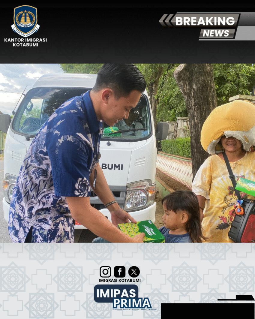 Kantor Imigrasi Kotabumi Gelar Kegiatan Jumat Berkah sebagai Wujud Kepedulian Sosial