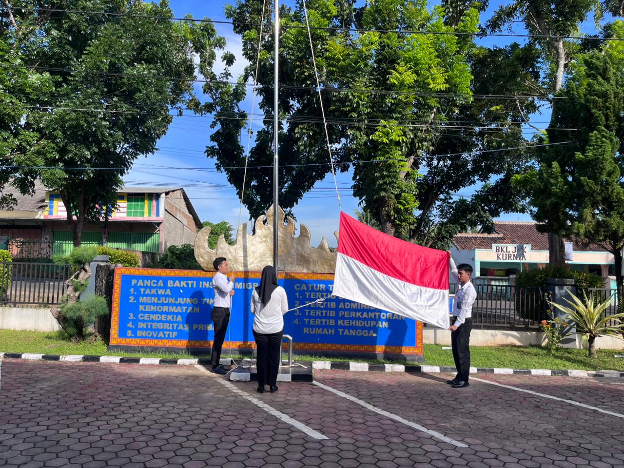 Upacara HUT KORPRI ke-54 di Imigrasi Kotabumi: Perkuat Soliditas dan Integritas ASN