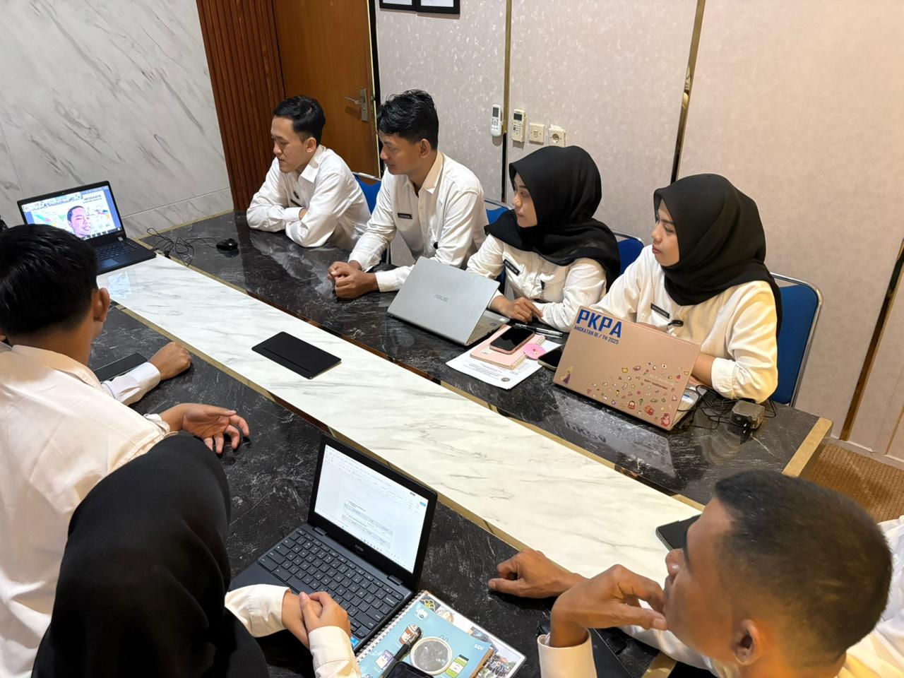 Imigrasi Kotabumi Ikuti Launching Standardisasi Inovasi Secara Daring