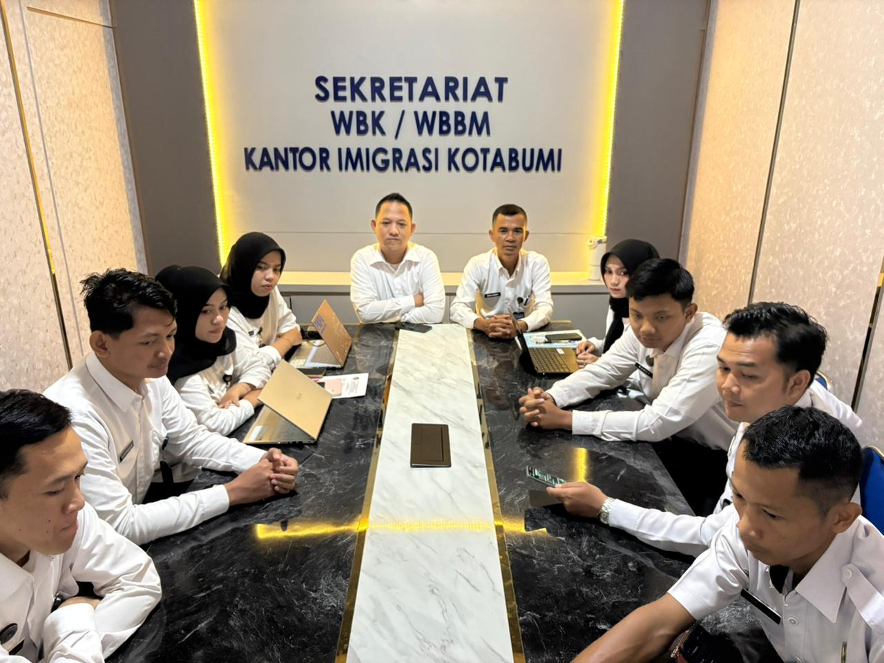 Imigrasi Kotabumi Ikuti Launching Standardisasi Inovasi Secara Daring